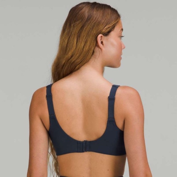Lululemon Waterside Square-Neck Swim Top B/C Cup - True Navy blue - Picture 2 of 9
